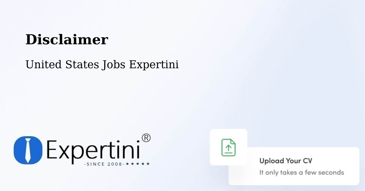 Disclaimer – Ball Ground - United States Jobs Expertini